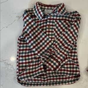 Brother & Sister matching Plaid outfit - Red, Green, and White